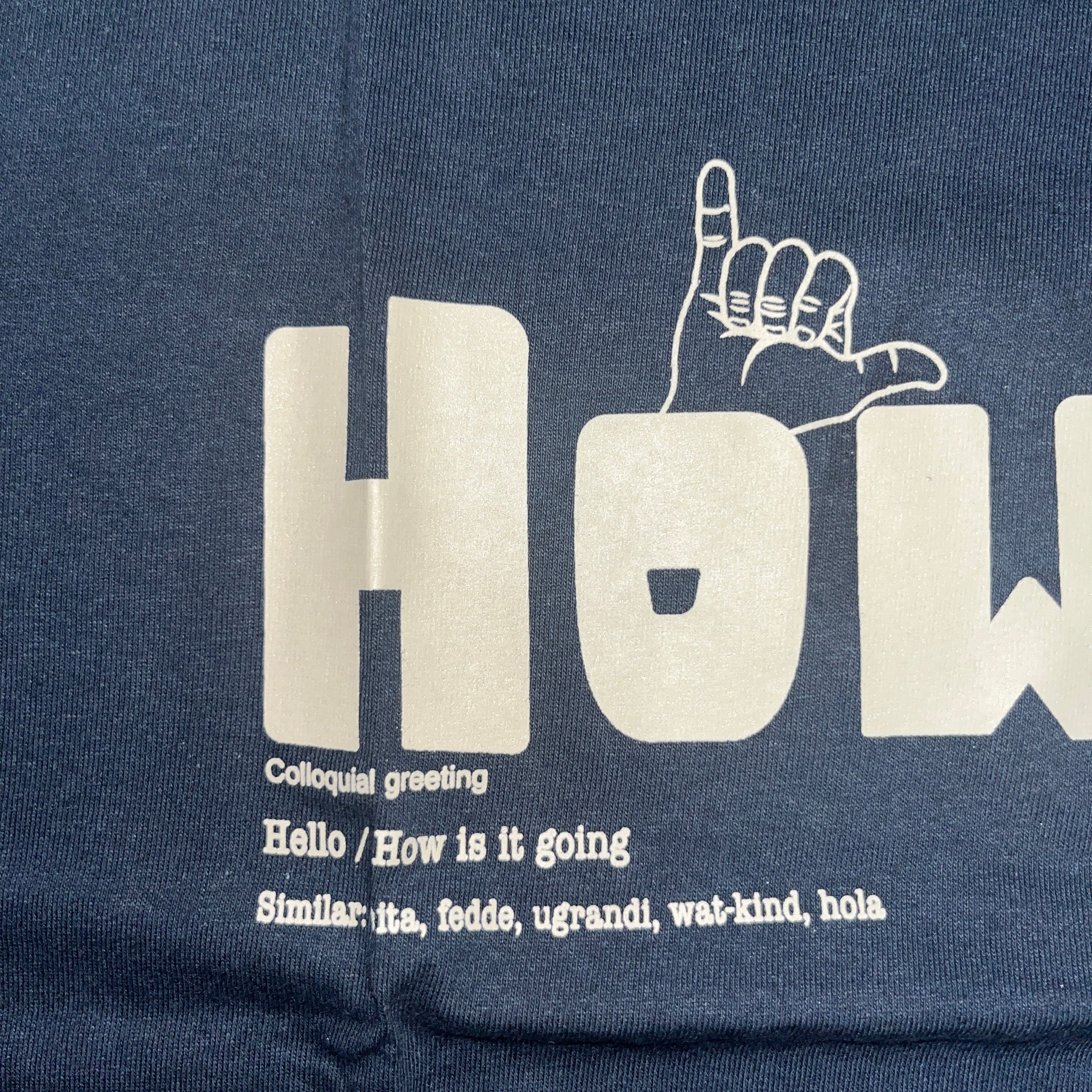 Howzit Bru Screen-Printed 180gsm T-shirt