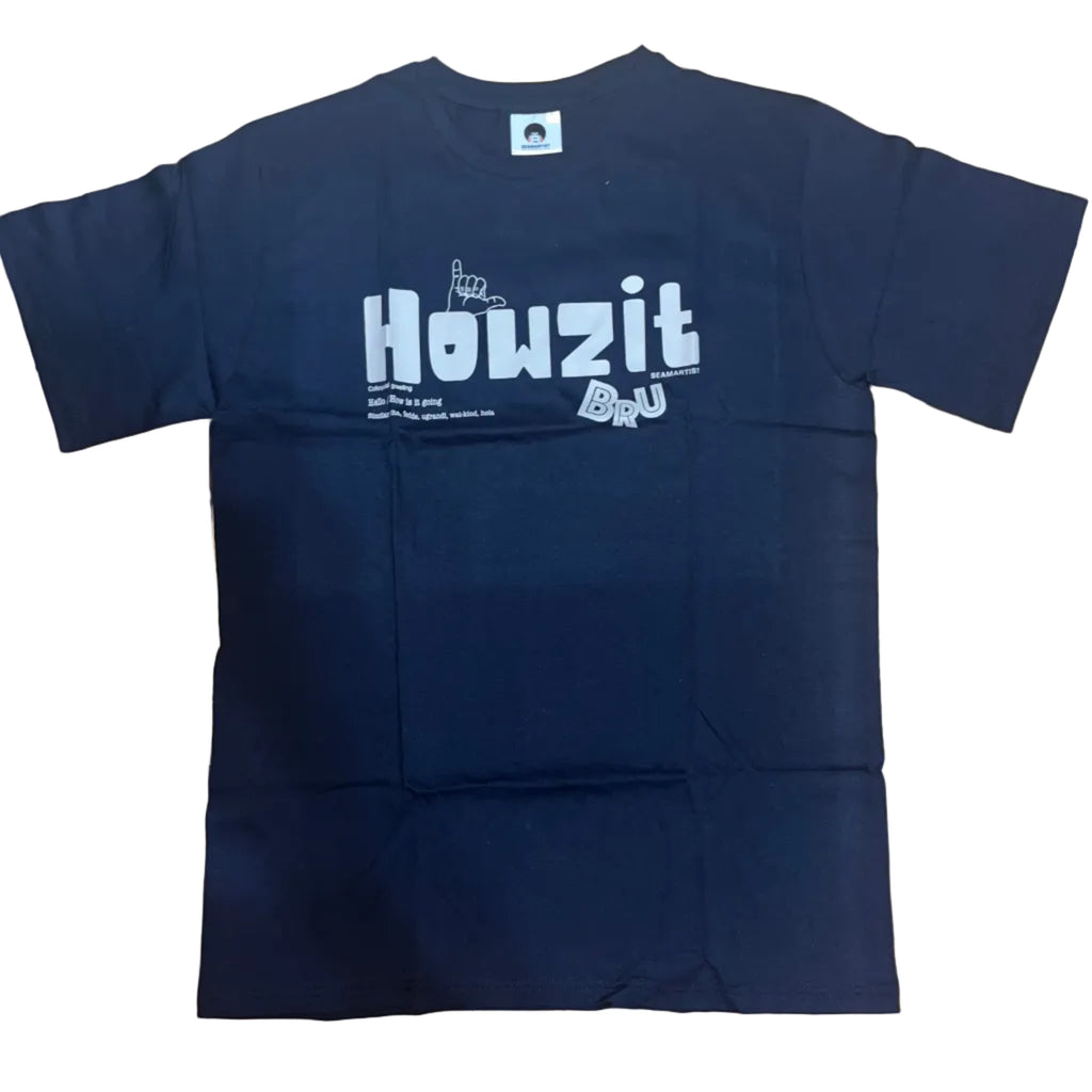 Howzit Bru Screen-Printed 180gsm T-shirt