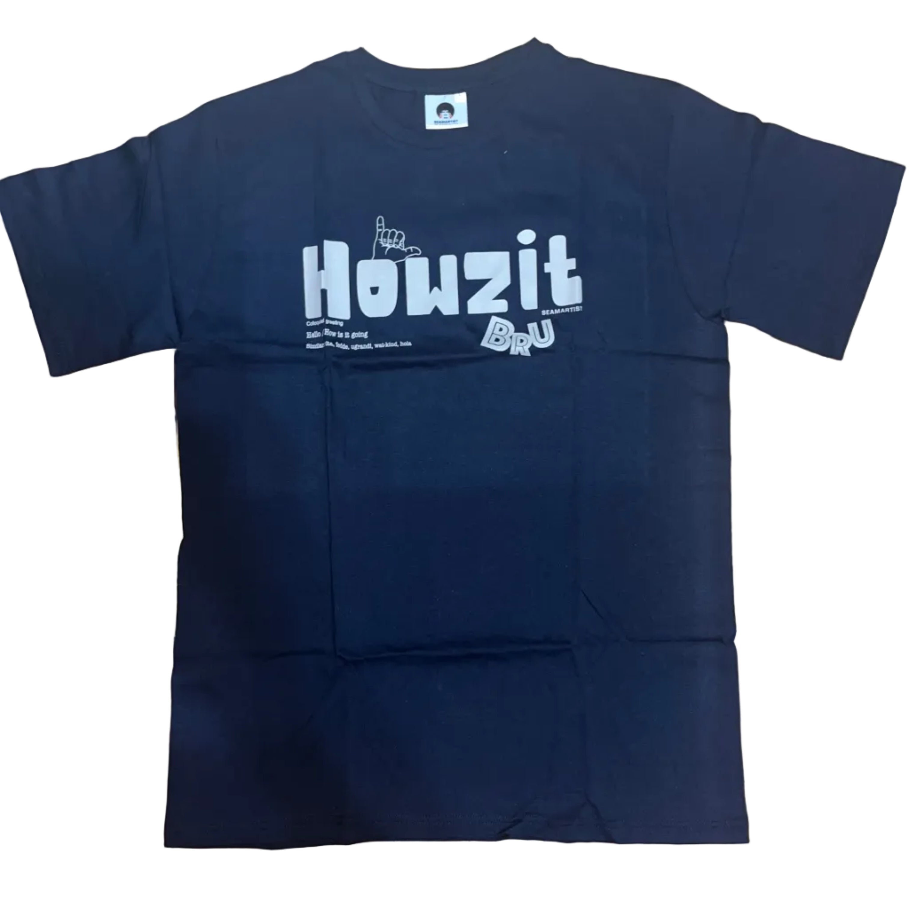 Howzit Bru Screen-Printed 180gsm T-shirt