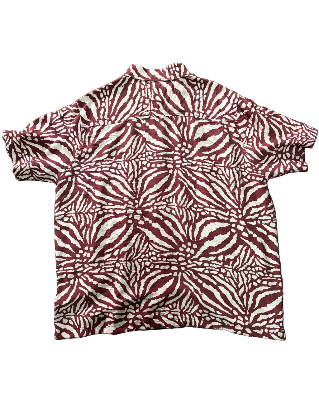 Light Weight Maroon Zebra Shirt (S/S)