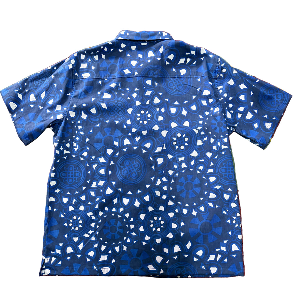Blue African Aztec Heritage Shirt SS