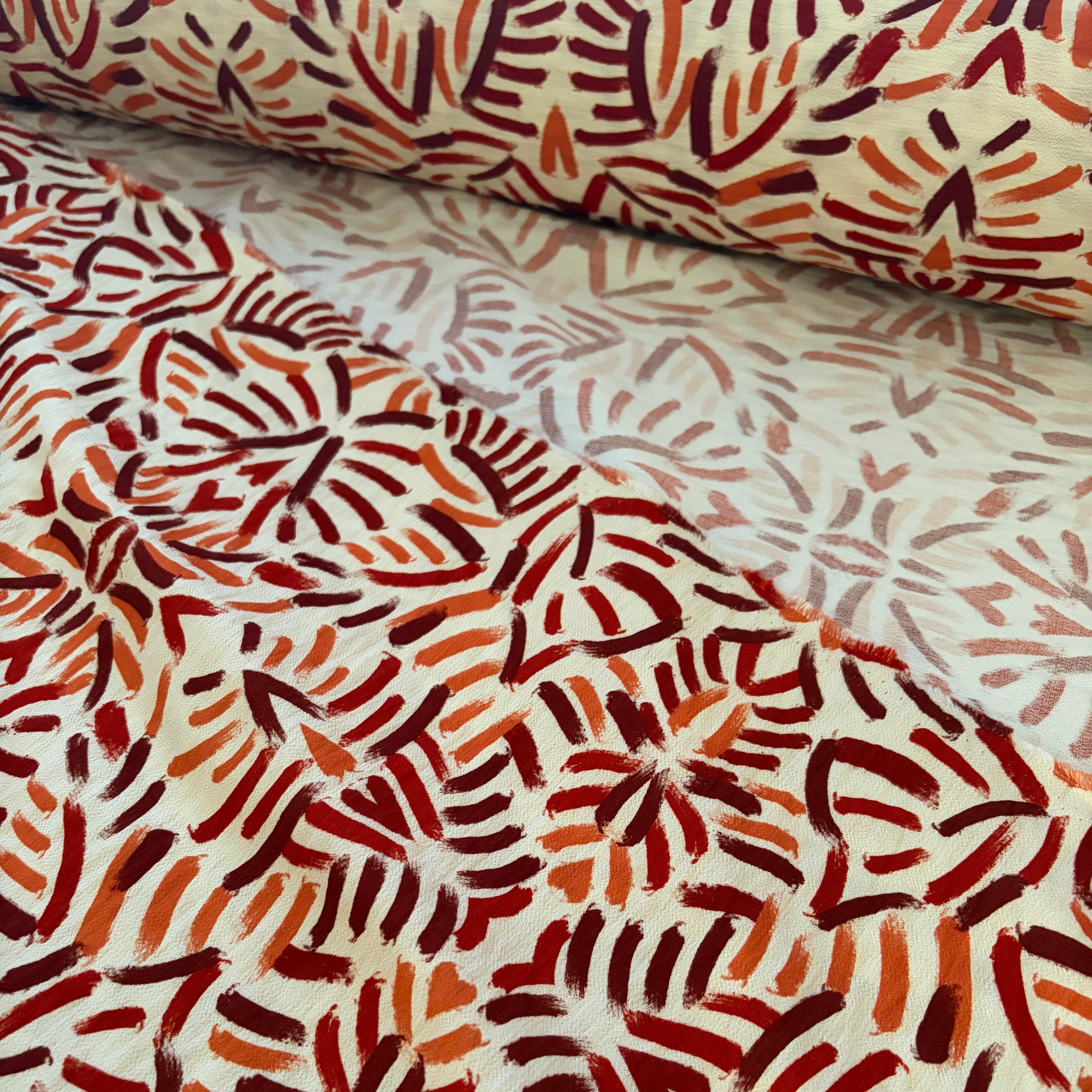 African Markings Heritage SS Shirt - Ochre