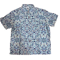 African Markings Heritage SS Shirt - Blue
