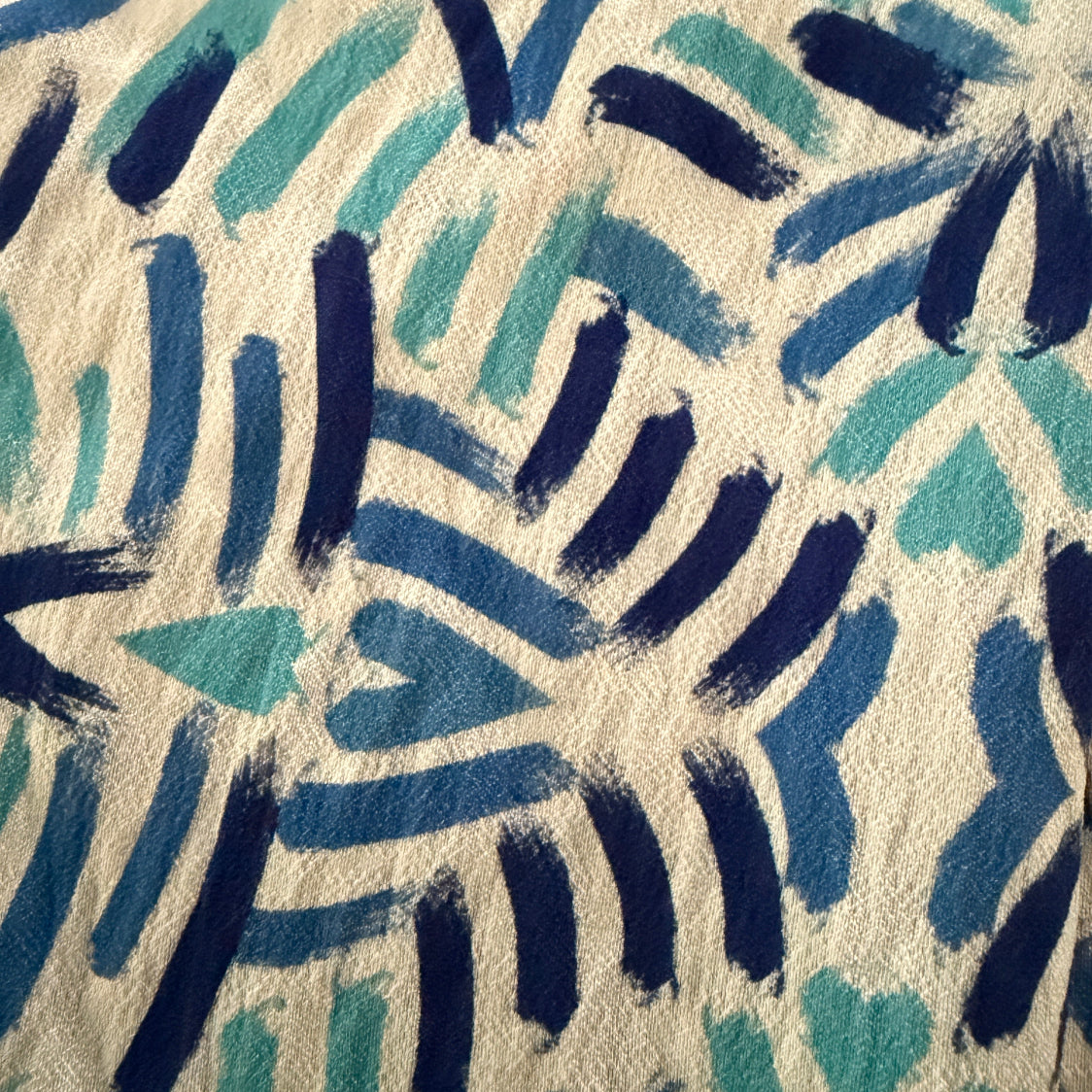 African Markings Heritage SS Shirt - Blue