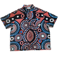 Black & Red Ethnic Heritage Shirt SS