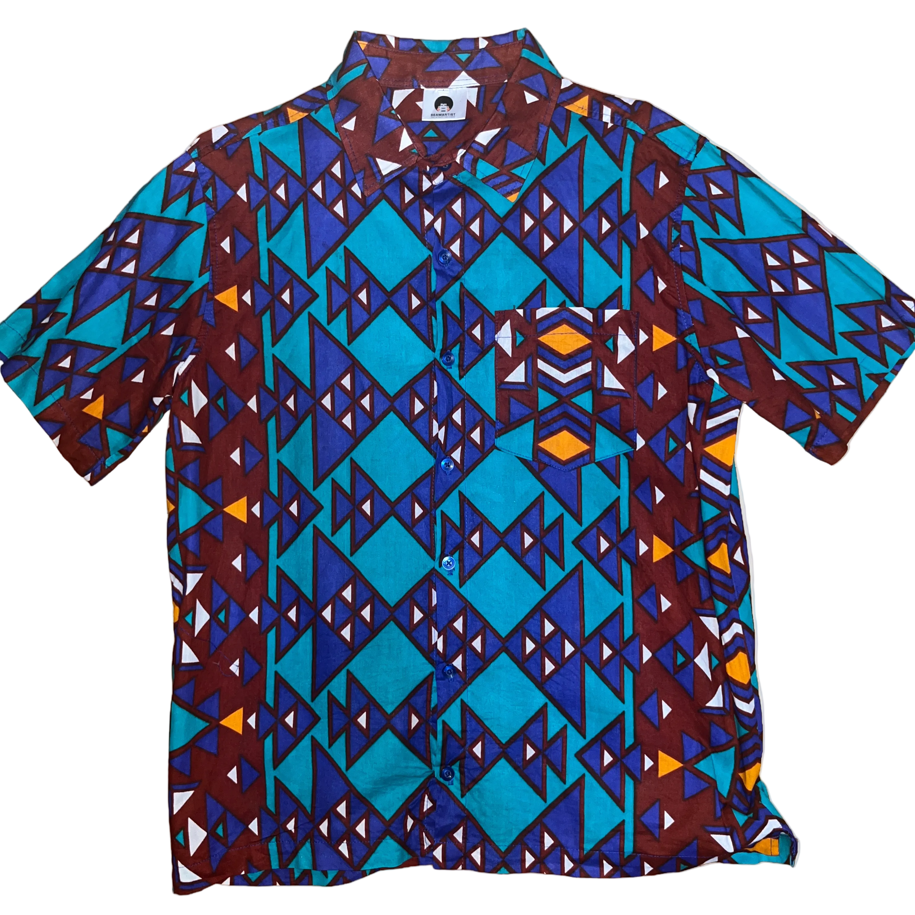 Turq & Burg Heritage Shirt SS - Customer Favourite