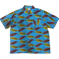 Blue Yellow Pods Heritage Shirt SS