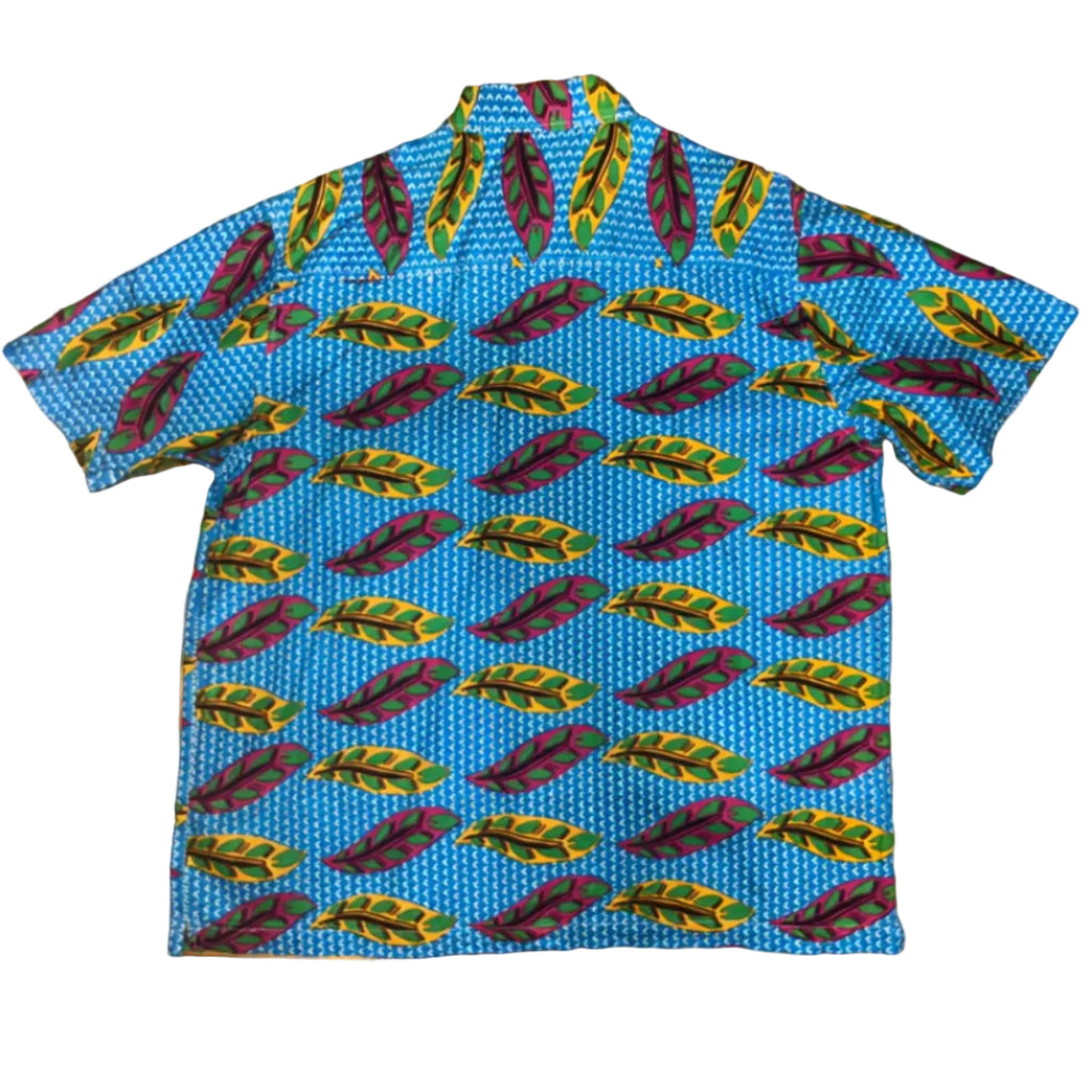 Blue Yellow Pods Heritage Shirt SS