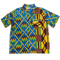 Yellow Blue Dashiki Heritage Shirt SS