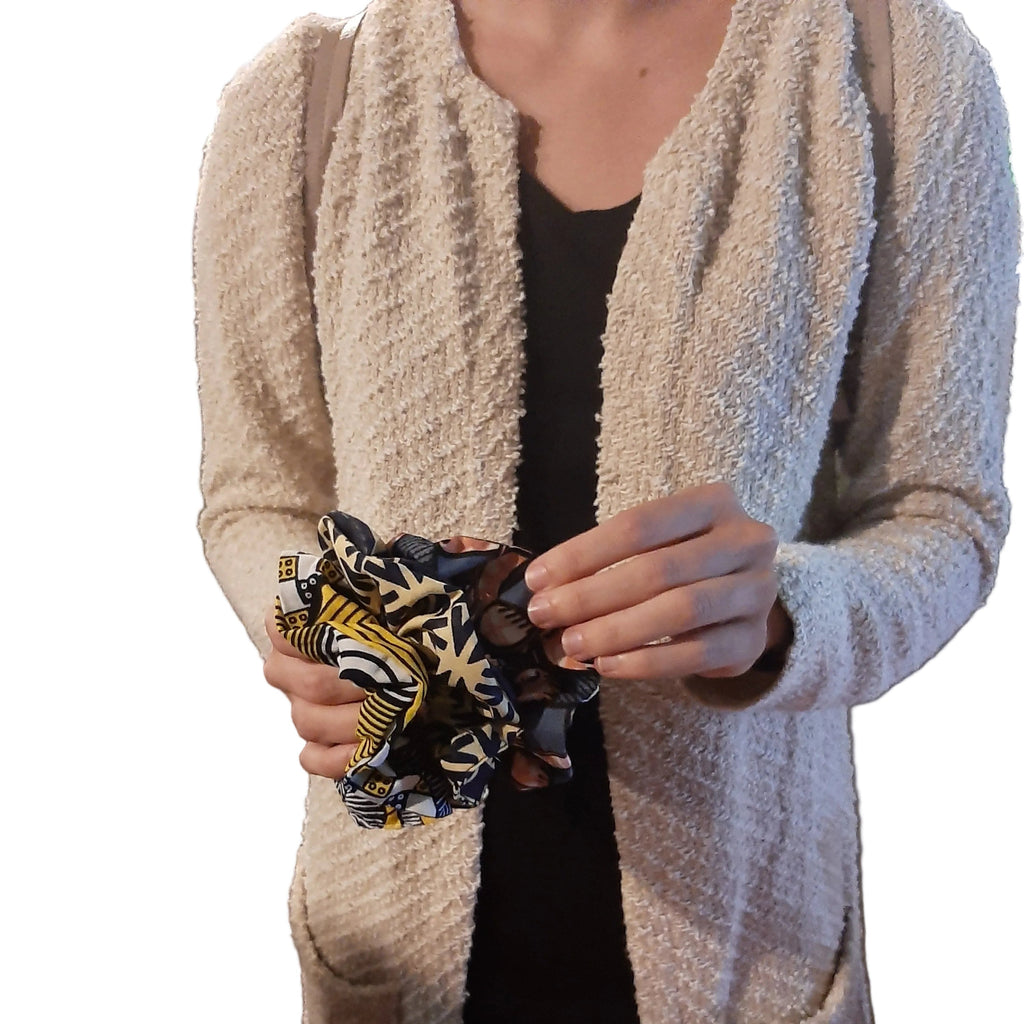 Ankara Scrunchies - 3Pk